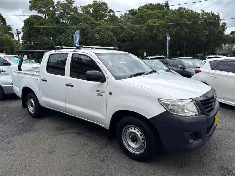 2012 Toyota Hilux Utility Workmate TGN16R MY12